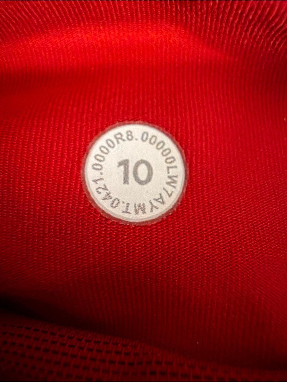 lululemon athletica speed up Red Run Short 4” inseam - Picture 9 of 11